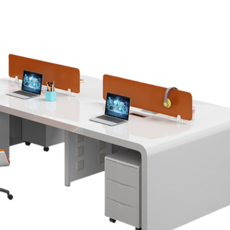 烁恒 办公桌 四人位含柜 套高清大图
