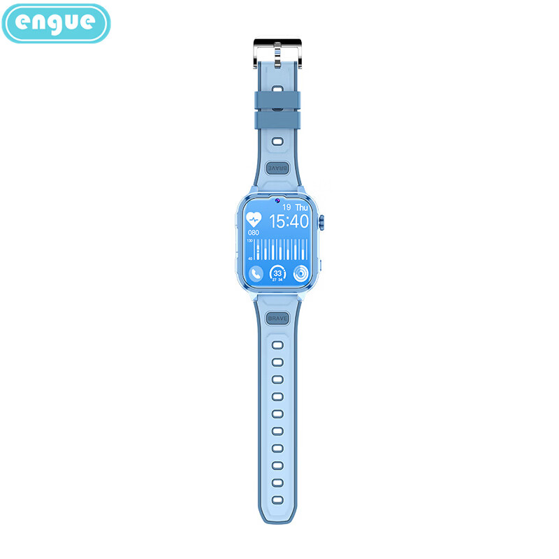 engue恩谷4G儿童智能电话手表 EG-T25蓝色*个高清大图