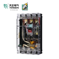 天正电气DZ20L-600 20KA 热磁600A 3P+N手动固定式 80V 01020021421塑壳漏电保护断路器