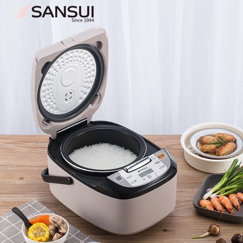 山水(SANSUI) 智能饭煲SF-30V17 卡其色高清大图