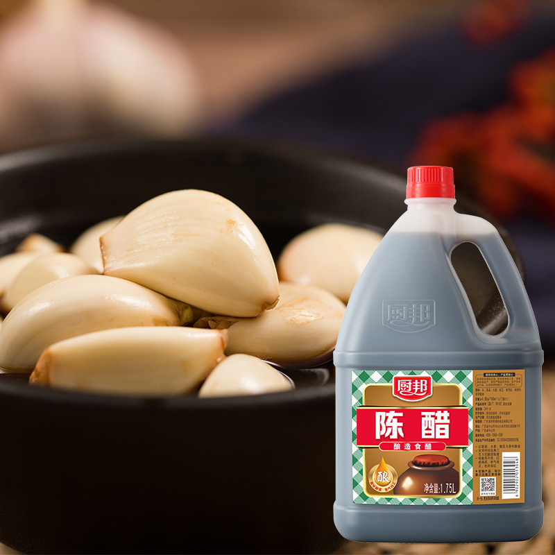 厨邦陈醋1.75L调味醋食醋 凉拌炒菜腌制点蘸调味炖肉调汁泡菜泡豆