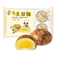 入口为鲜速冻面点土豆包子早餐冷冻半成品主食奶黄包加热即食240g/袋*3袋