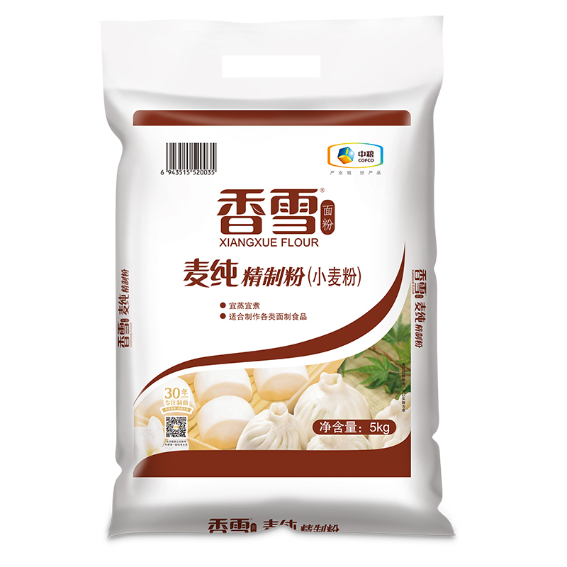 中粮 香雪麦纯精制粉 5kg
