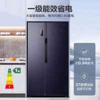 容声(Ronshen) 609升 双变频节能对开门电冰箱 一级能效 CAA离子除菌净味 BCD-609WD11HP