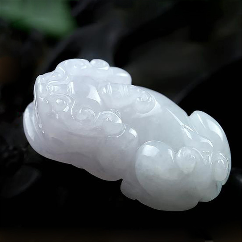 翡翠貔貅挂件项链坠男女款玉坠挂饰品带证书送女朋友七夕情人节礼物