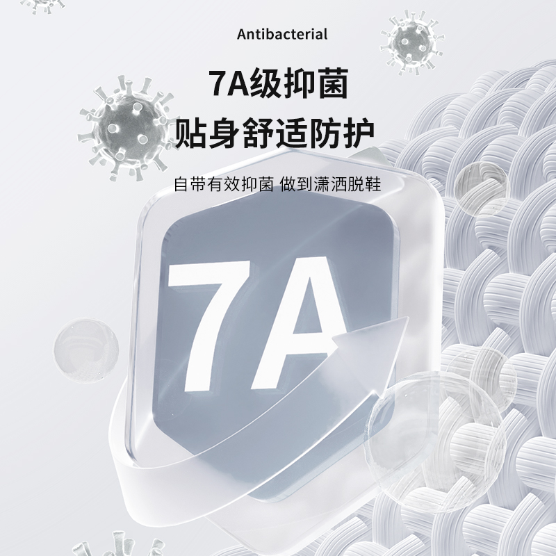 花花公子袜子男款纯棉吸汗防臭男士短袜7a抗菌夏季薄款短筒隐形袜夏高清大图