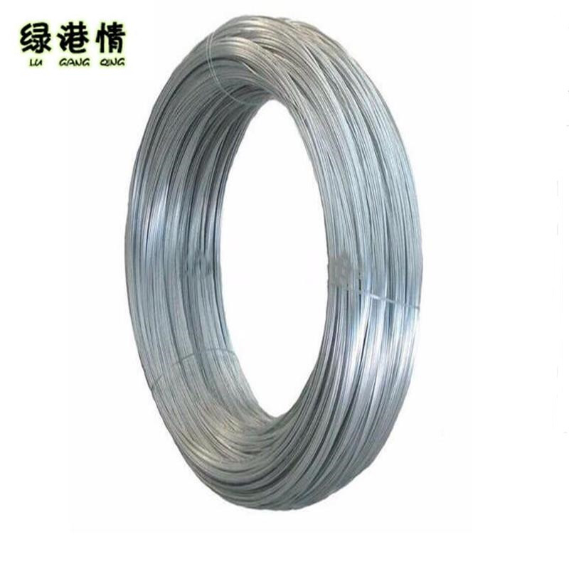绿港情12#一般低碳钢丝（镀锌铁丝）高清大图