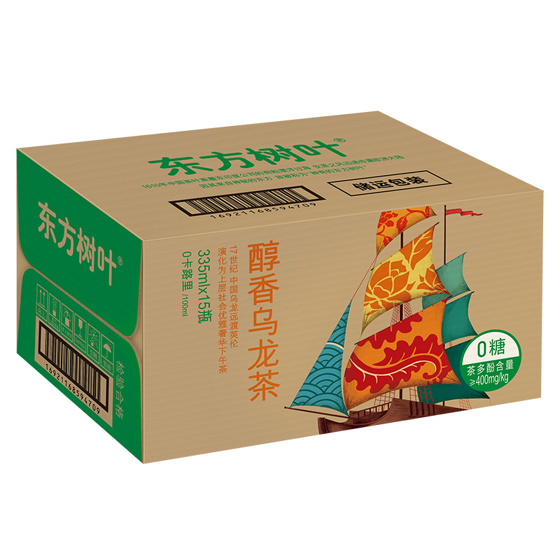 农夫山泉东方树叶醇香乌龙茶335ml*15瓶整箱高清大图