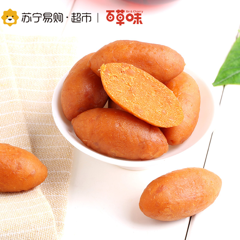 百草味 果干蜜饯 香甜小红薯80g袋装(休闲零食)