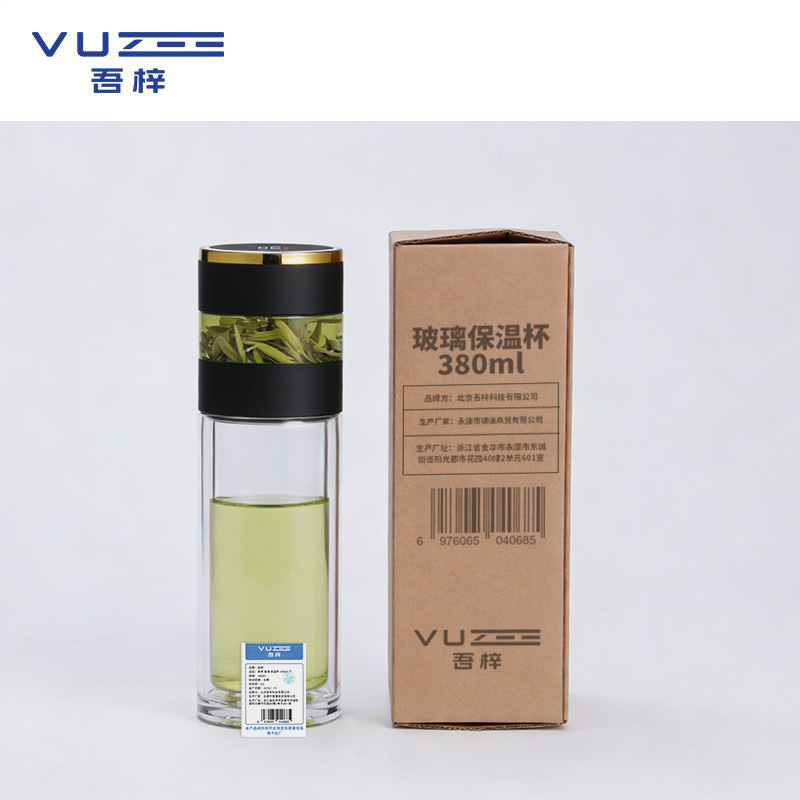 吾梓 玻璃 保温杯 380ml 个高清大图