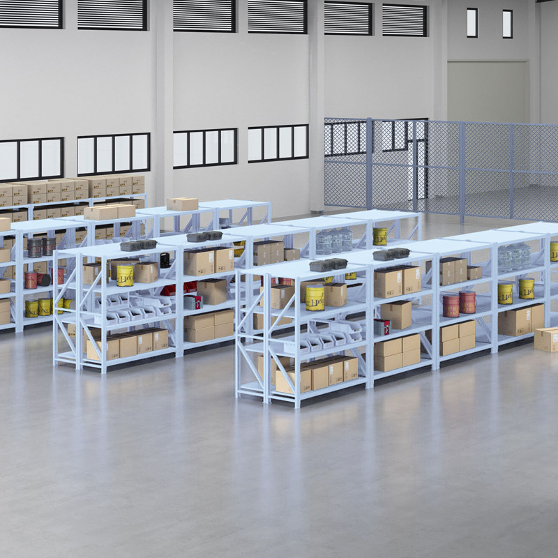 鑫金虎 1.2m中型货架仓库置物架多层仓储展示架200KG/层高清大图