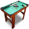 儿童台球桌家用美式大号桌球台男孩运动亲子互动桌面游戏玩具 中号木质台球桌2.5公斤