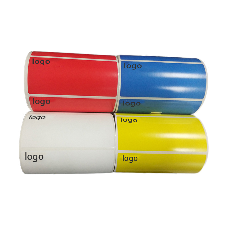 开仰(KAIYANG)PM-10045-Y-DX不干胶标签纸/预印logo设备标签100*45mm/500片/卷 黄色