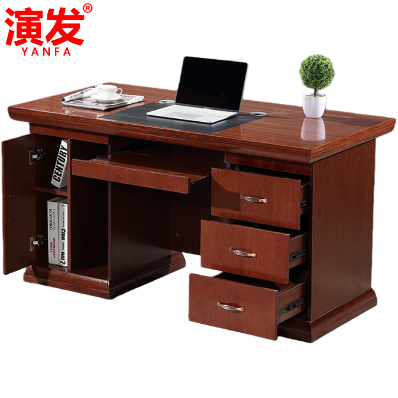 演发 办公桌1.4m 张高清大图