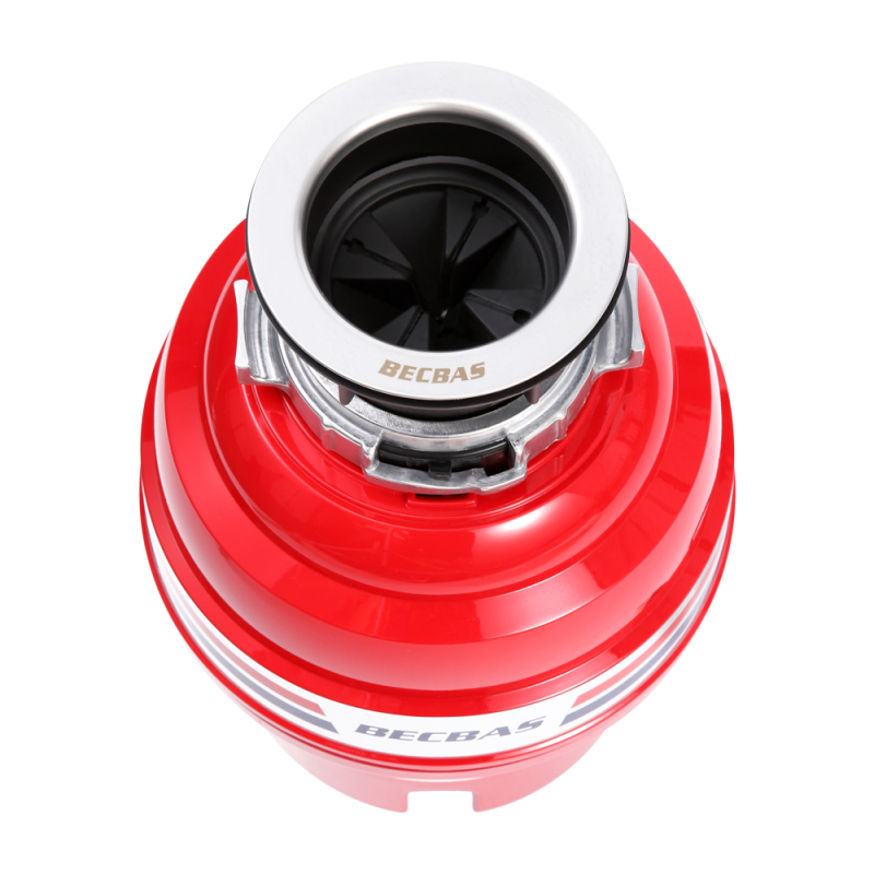 [新品]贝克巴斯E60evo家用厨房食物垃圾处理器水槽厨余粉碎机 定时关机 防卡机反转 无线开关
