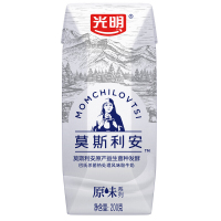 光明 莫斯利安 常温酸奶酸牛奶(原味)200g*12盒钻石装