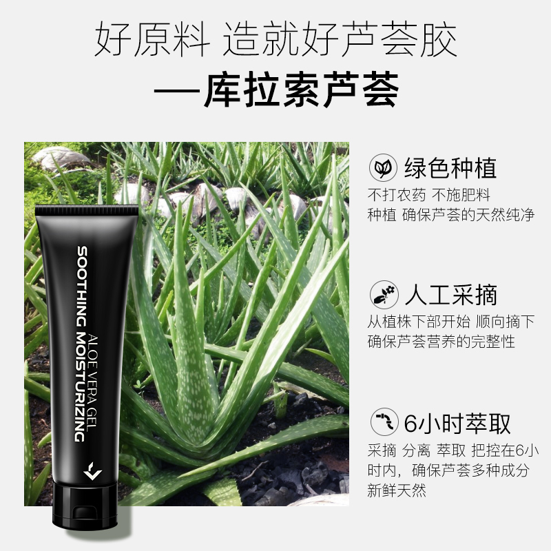 和风雨芦荟胶100g*2高清大图