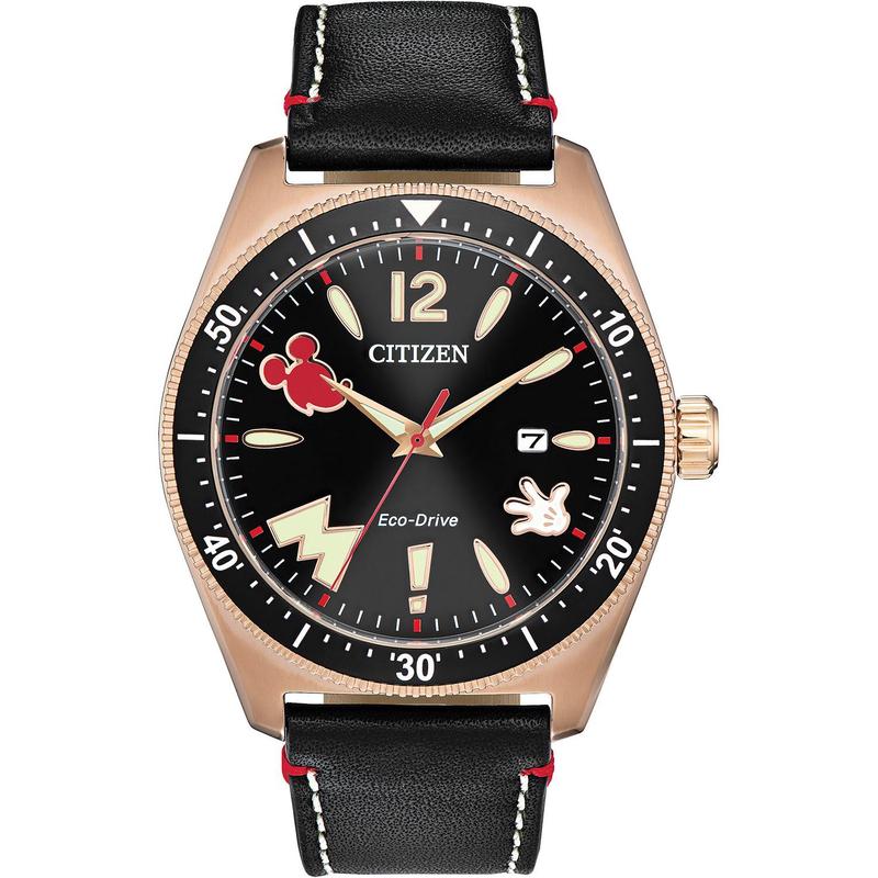 Citizen 海外代购正品 西铁城男子腕表手表 Black高清大图