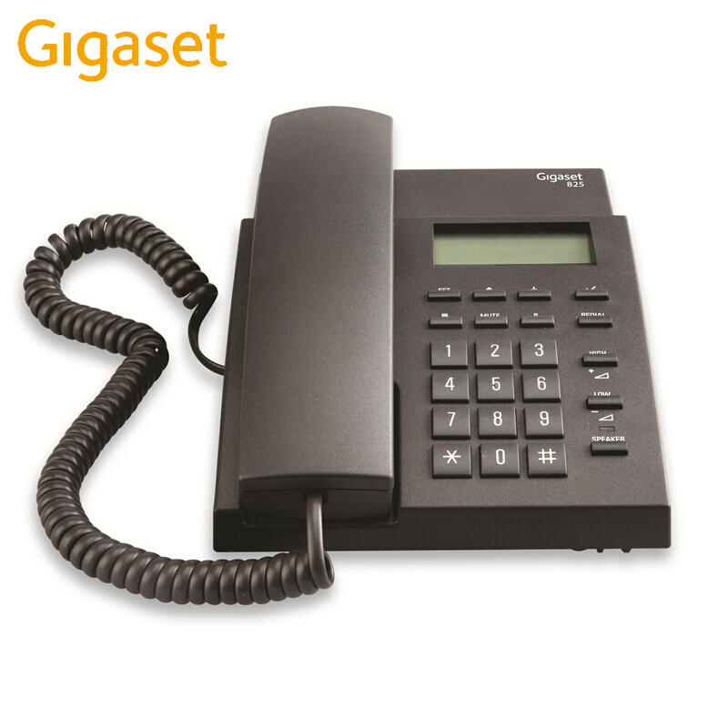 集怡嘉(Gigaset)原西门子品牌 电话机座机 825黑色