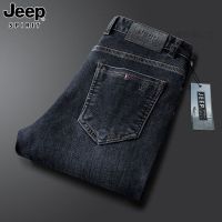 JEEP SPIRIT 男士牛仔裤休闲运动长裤复古潮流九分裤