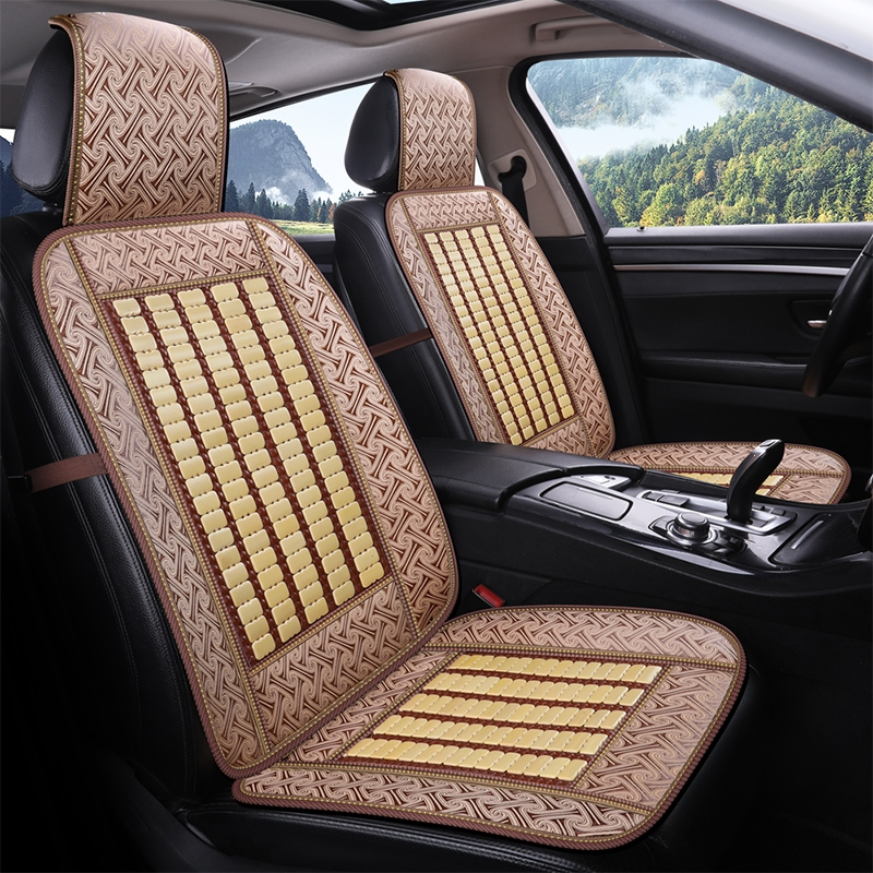 闪电客汽车坐垫夏季凉垫单片透气竹四季通用货车座椅套通风凉席车上