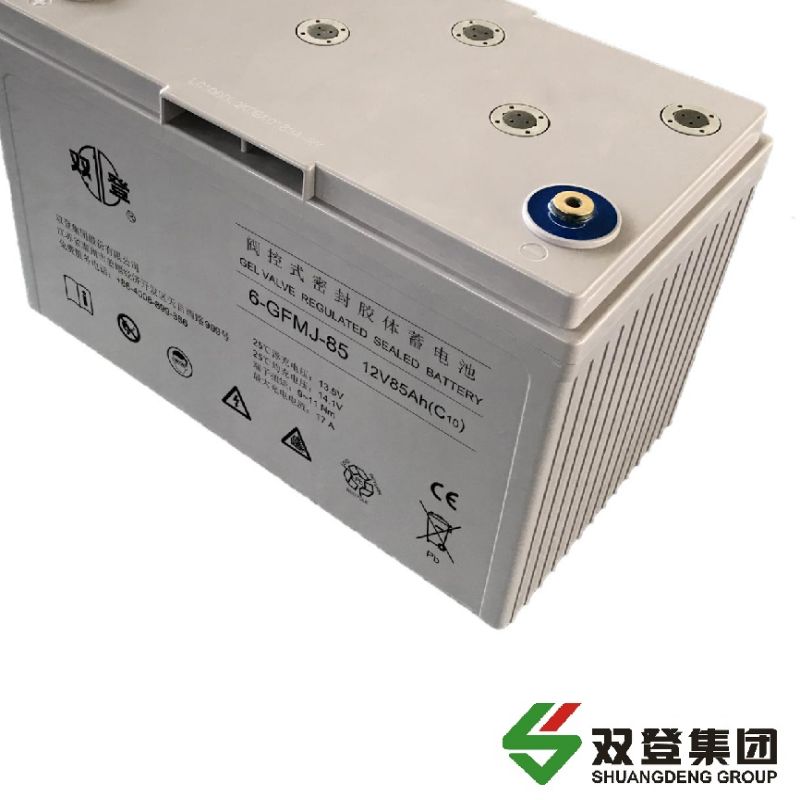 双登免维护胶体蓄电池6-GFMJ-85 含配件及安装高清大图