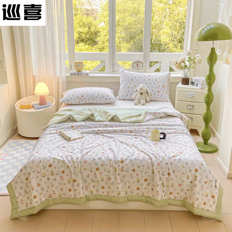 巡喜 双人空调被 200X230cm (条)高清大图