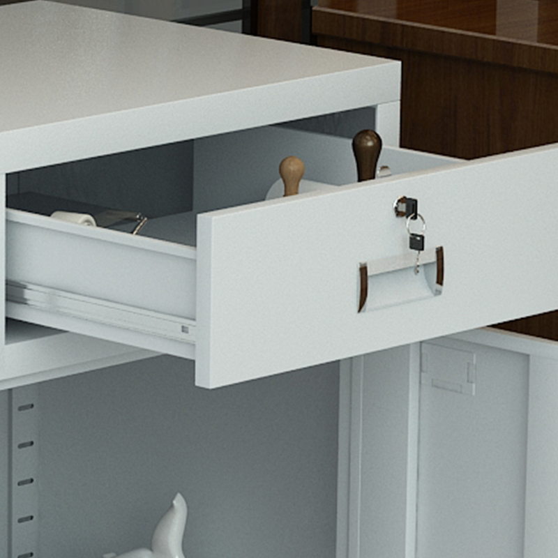 中豫鑫泽ZYXZ4071927钢制文件柜办公柜铁皮档案柜储物柜 宽中六斗文件柜高清大图