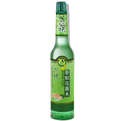 [不含避蚊胺]驱蚊*1瓶-无 [可开发票]六神花露水驱蚊195ml老式玻璃瓶防蚊家用