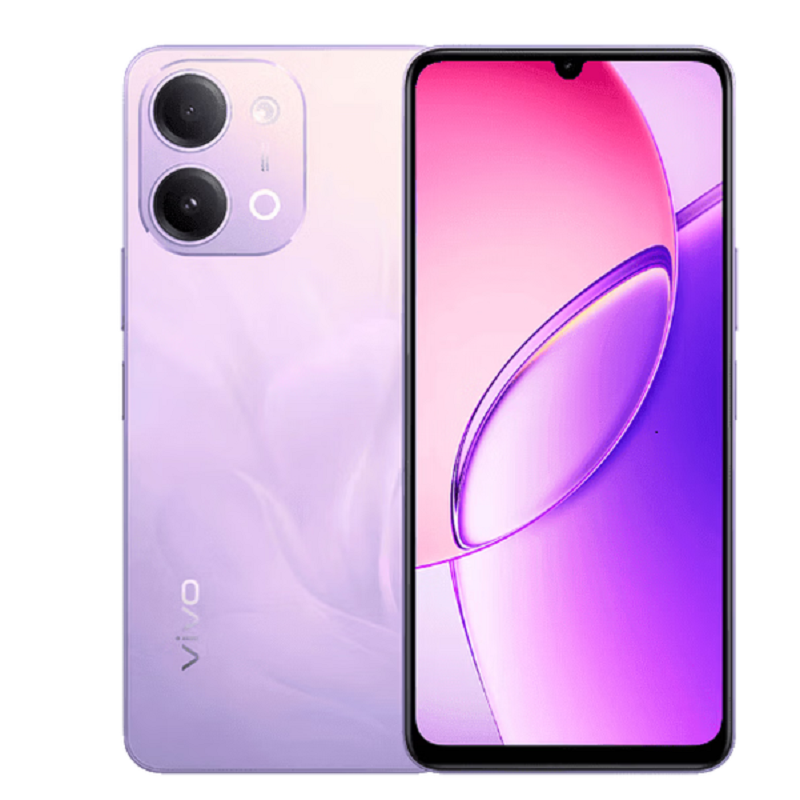 vivo Y60 鸿运紫 6+128GB 新品手机6500mAh大电池 6.74英寸LCD屏 红外遥控5G手机2026年新款高清大图