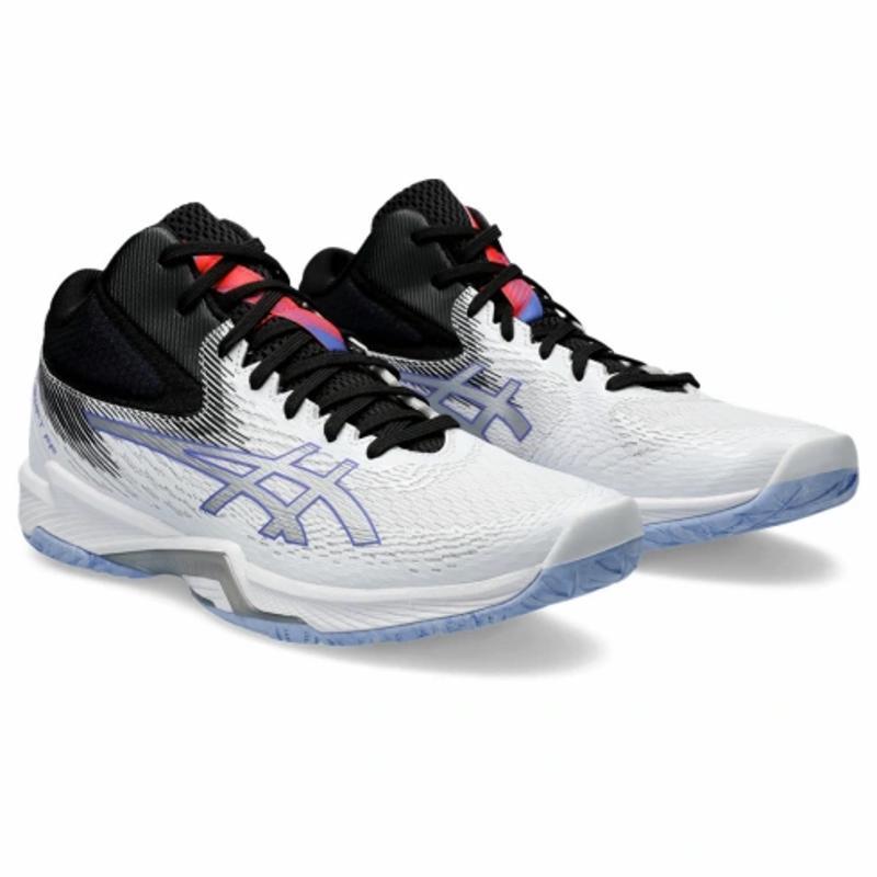 亚瑟士(ASICS)专业排球鞋男款轻量缓震稳定支撑中帮运动鞋