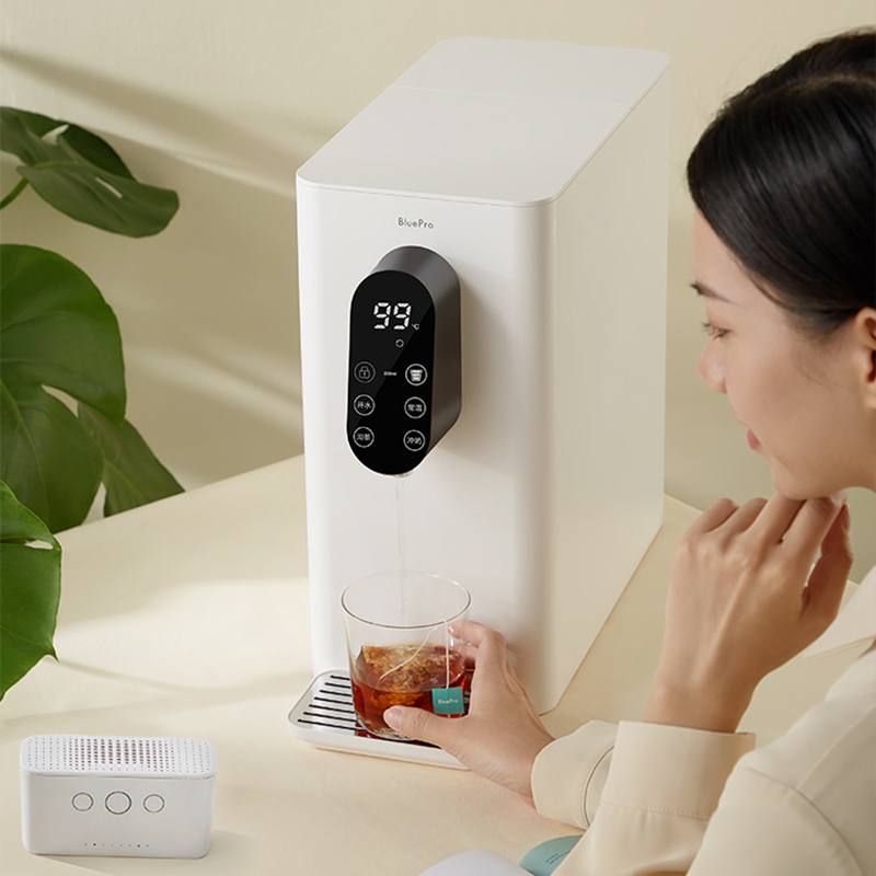 BluePro博乐宝猫猫精灵智能即热净水器B12 反渗透家用台式小型加热一体直饮机净饮一体机饮水机