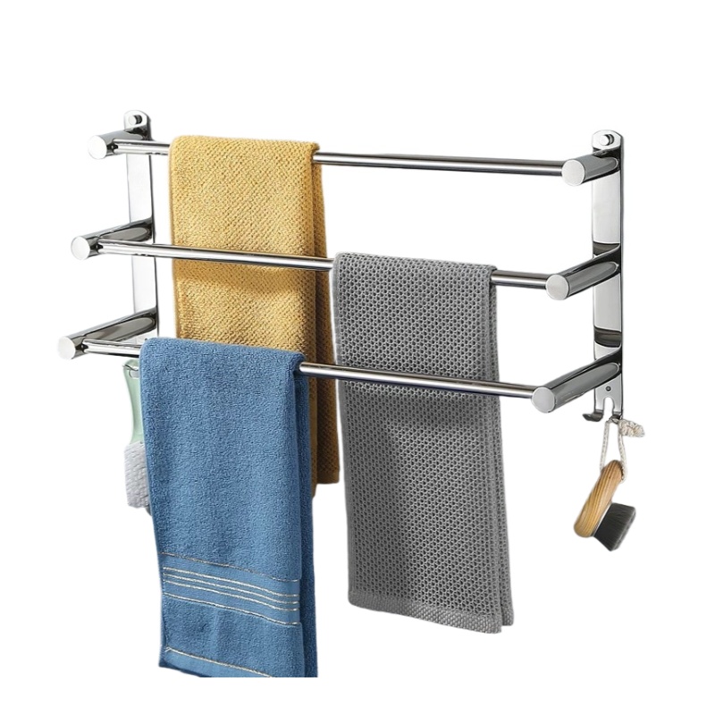 攸形 浴室毛巾架60cm个高清大图