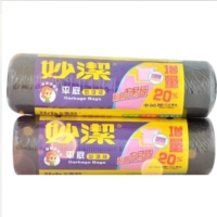 妙洁 点断式垃圾袋 中号 黑色 MBGRMB-A 60卷/箱(单位:箱)