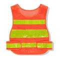 翌嘉YJ4112146 反光背心环卫园林反光马甲施工交通反光衣 葫芦款橙色