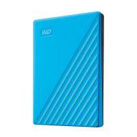 西部数据（WESTERN DIGITAL）1TB 2.5英寸 新款加密便携式硬盘 WD 西数USB3.0 移动硬盘 蓝色
