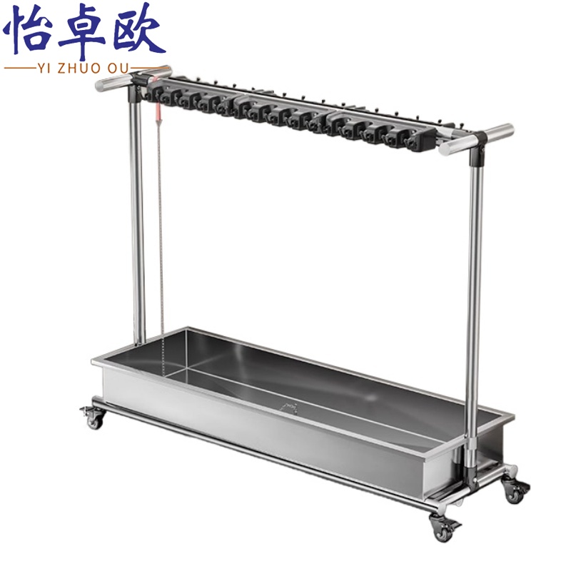 怡卓欧不锈钢拖把架高清大图