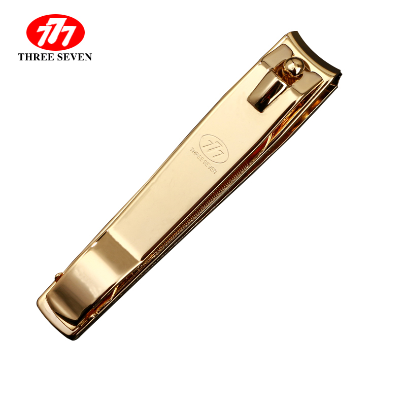 韩国777(three seven)进口指甲刀大号平口剪带指甲锉单个装成人家用修