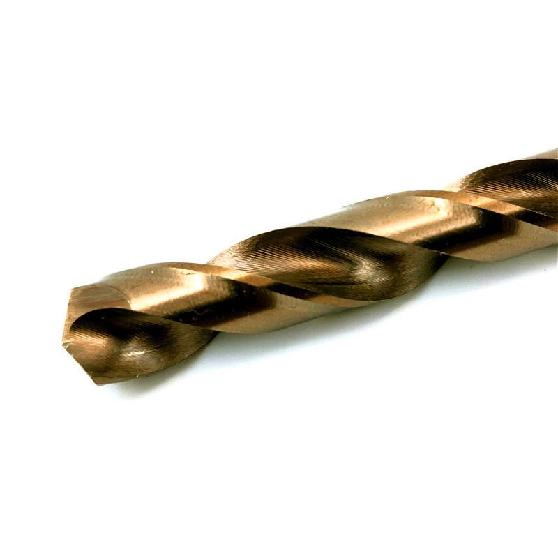 345mm各1支含钴直柄麻花钻头不锈钢专用3打孔钻铁大全合金5超硬电钻
