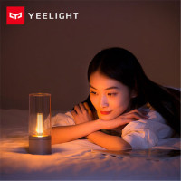 Yeelight灯智能氛围灯烛光灯智能LED烛光氛围灯小夜灯床头灯创意台灯 智能家居日用