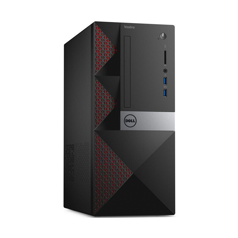 戴尔(DELL)成就3668 商用台式电脑 23英寸屏(I7-7700 8GB 1T 2G独显 刻录 WiFi 蓝牙)