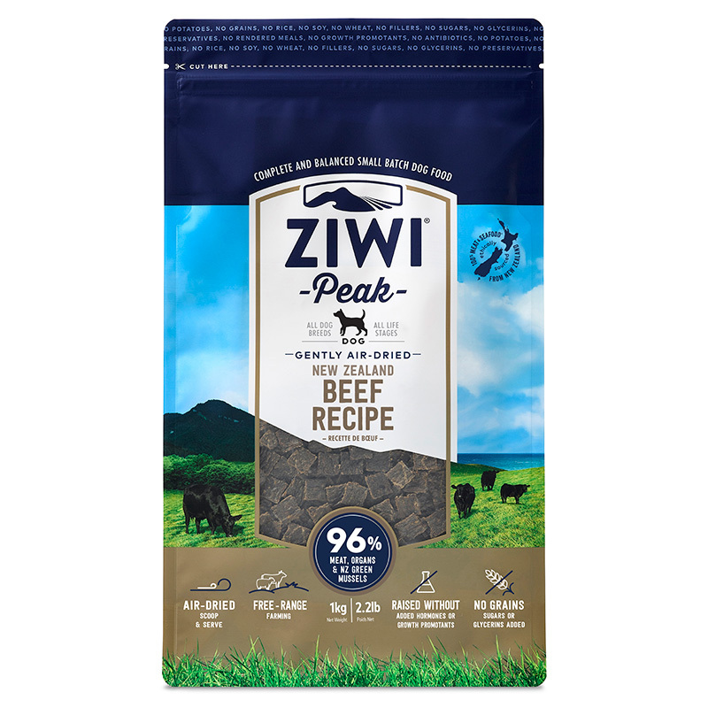 巅峰Ziwi Peak 牛肉配方风干犬宠物食品 454g