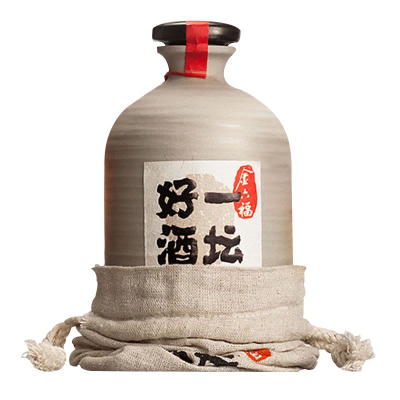 白酒　一坛好酒 金六福一坛好酒40.8度500ml 瓶装浓清兼香型白酒【价格图片品牌报价