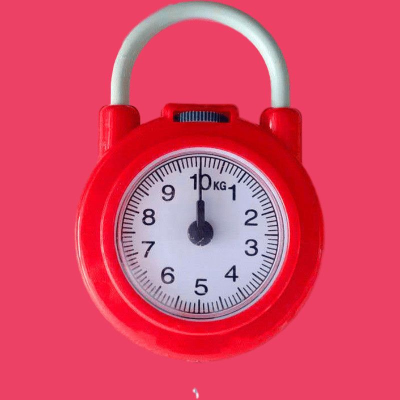 黄色弹簧手提秤10kg家用秤手提小秤手提买菜秤精准秤小商贩称重便捷秤