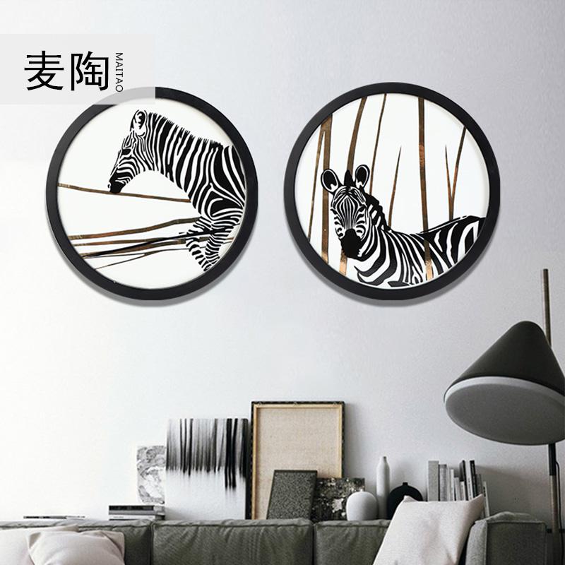美帮汇新中式现代简约家用北欧装饰客厅沙发背景艺术墙装饰画壁画挂画高清大图