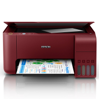 爱普生(EPSON)L3117 彩色原装多功能墨仓式一体机 (打印、复印、扫描)魅力红 L383/L360/L380升级版