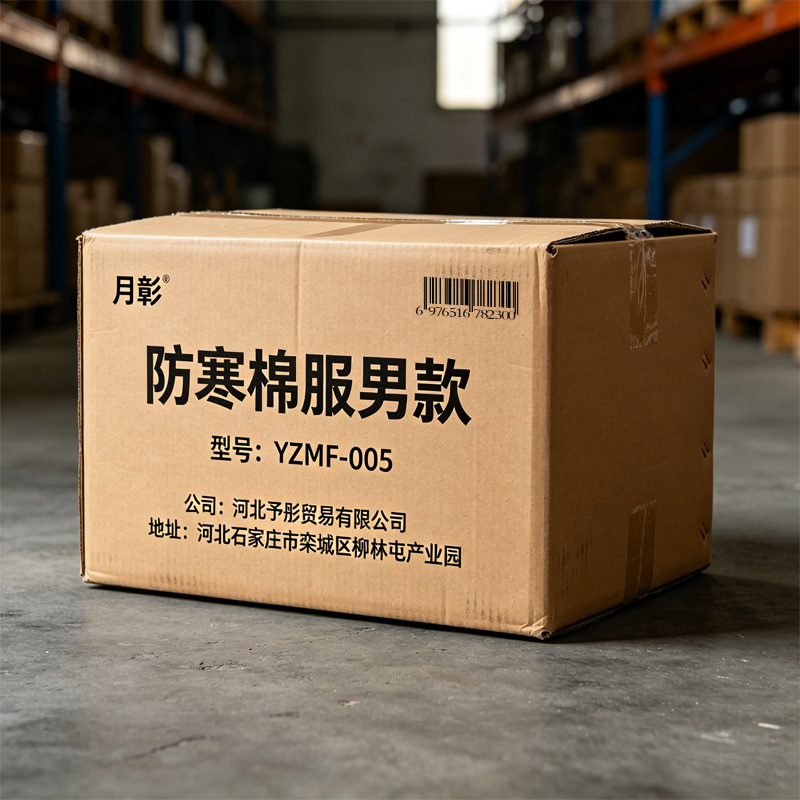 月彰防寒棉服男款YZMF-005/件高清大图