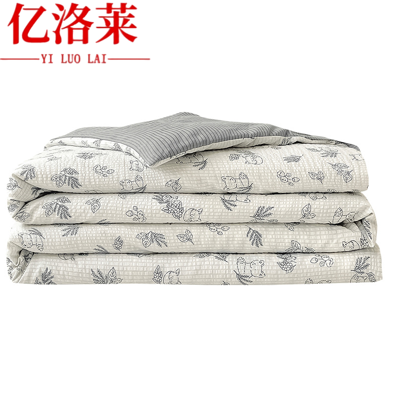 亿洛莱 夏被三件套 150*200cm 套高清大图