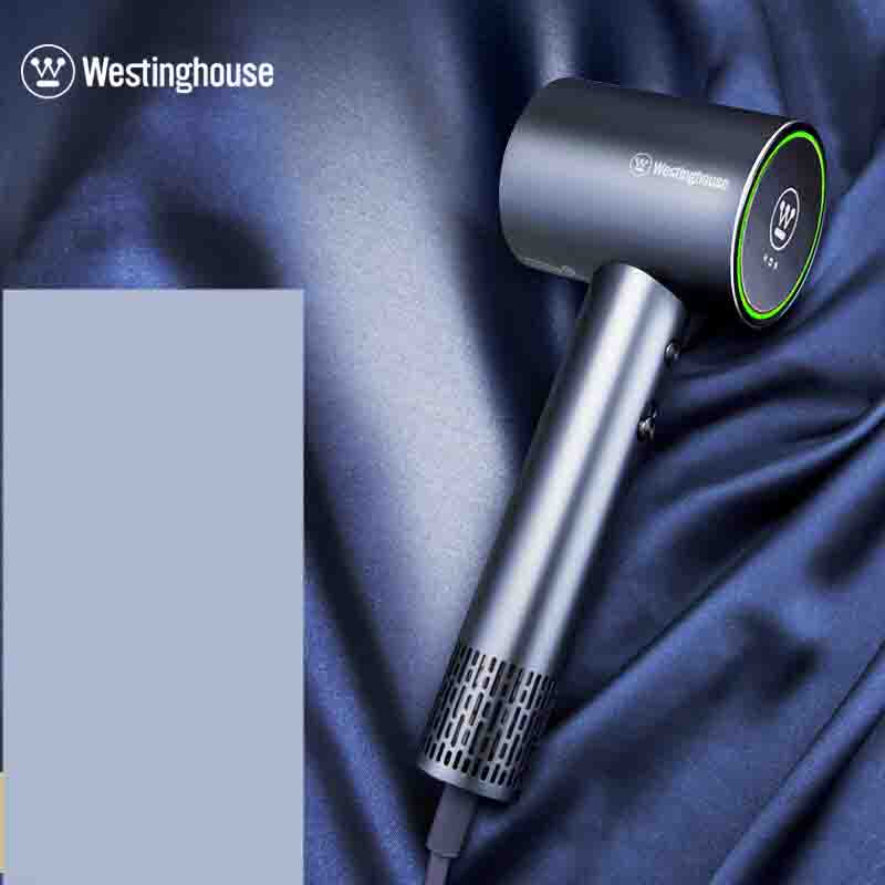 西屋(WESTINGHOUSE) 家用高速吹风机 大功率香氛负离子电吹风大风力大功率吹风筒皎月灰【内含香氛片+顺滑风嘴】