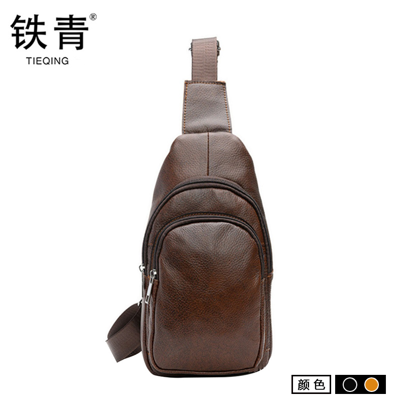 铁青单肩斜挎包T5 个高清大图